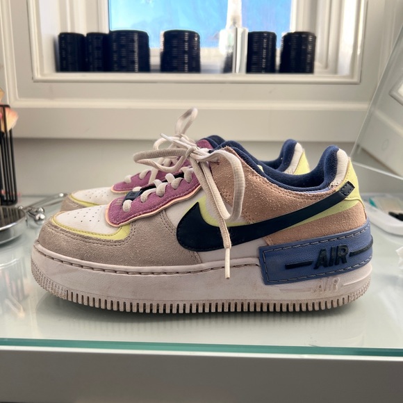 Nike AF1 Shadow Sneakers. Used like new. Worn once. - Picture 3 of 6